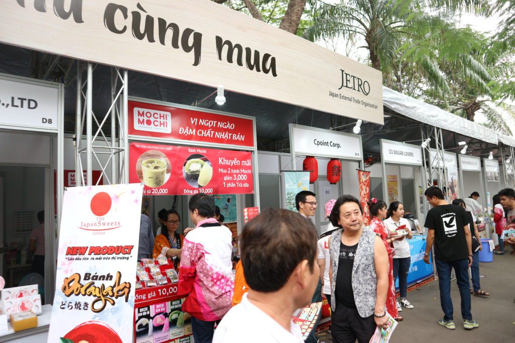 Japan Vietnam Festival 2019出店の様子