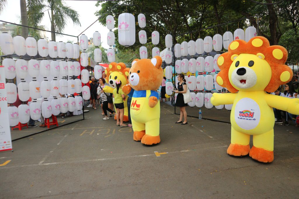 Japan Vietnam Festival 2019を盛り上げたキャラクター