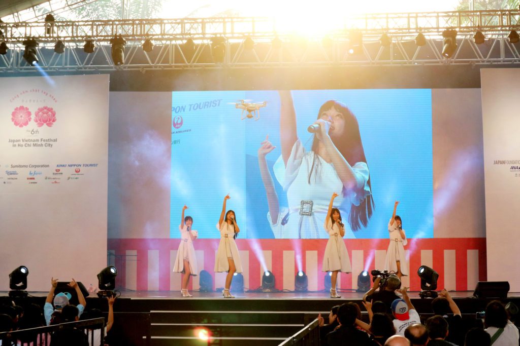 Japan Vietnam Festival 2019に登場したelfin'
