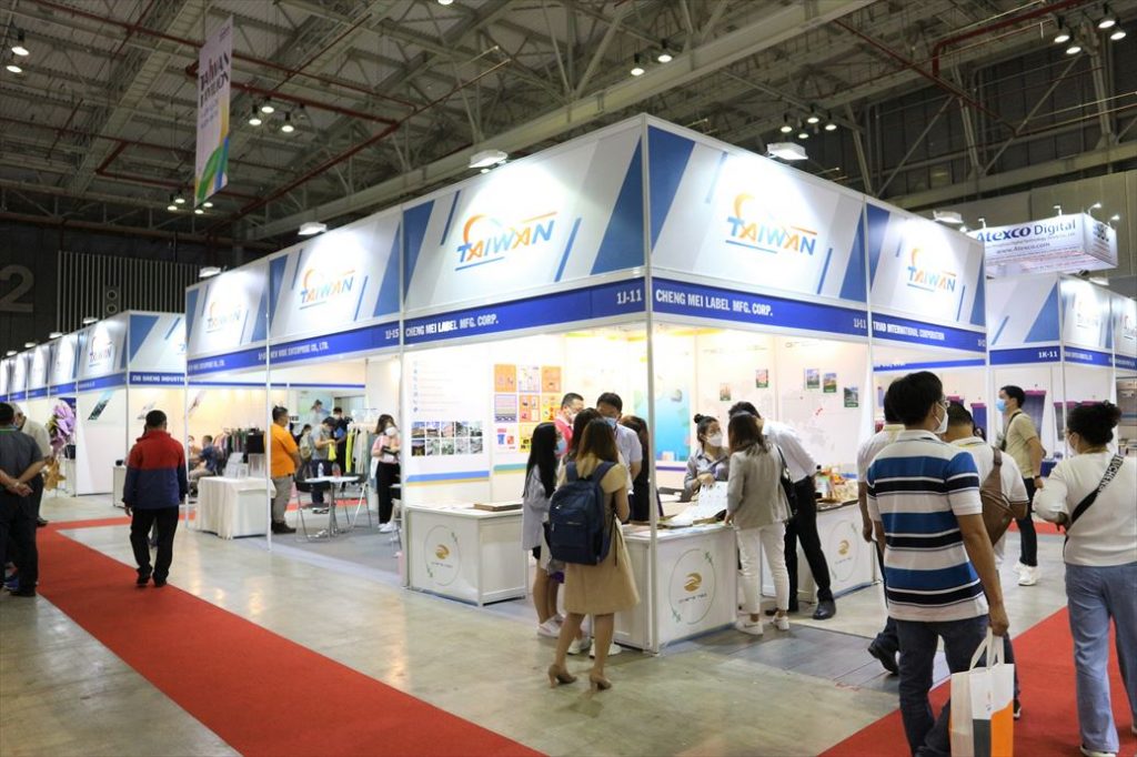 SaigonTex 2022の台湾パビリオン