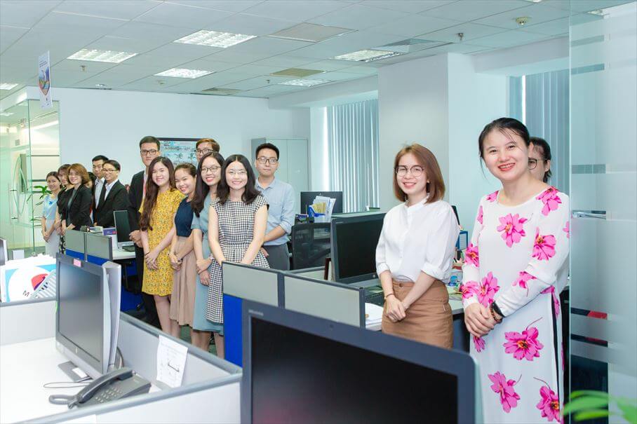 MSIG Insurance (Vietnam)　事務所内の様子