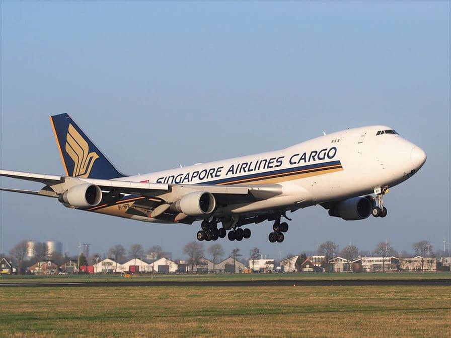 シンガポール航空カーゴの機体