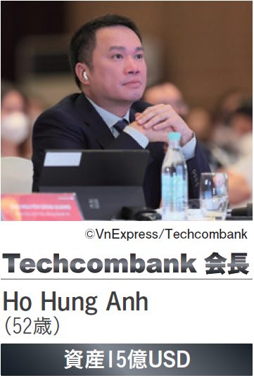 Techombank会長 Ho Hung Anh氏(52歳)