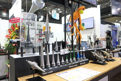 MSTコーポレーションの展示ブースの様子