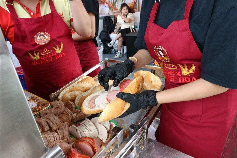 Banh mi Huynh Hoaのバインミー