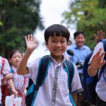 ベトナムの小学生たち
