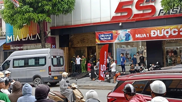 家宅捜索を受けたグエン・アン・トゥアン容疑者の自宅