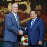 ベトナムのチン首相と米国のムレナ議員