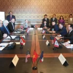 農業・環境代表団と米国アイオワ州代表者の会議