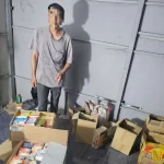 N.M.L.は機能性食品の箱数千個を焼却したことを認めた。