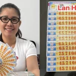 タイニン省宝くじ販売代理店のランさん