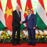 ベトナムのファン・ミン・チン首相とハンガリーのシュヨク・タマーシュ大統領