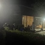 殺人現場の様子