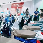 ベトナムのEVバイク販売店の様子