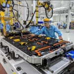 ビンファストのEV用バッテリー製造工程