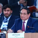 BRICS首脳会議に出席したファン・ミン・チン首相