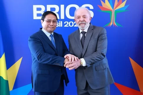 ベトナムのチン首相とブラジルのルラ大統領