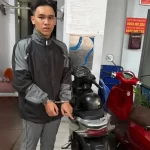 窃盗容疑で逮捕された容疑者