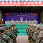 ベトナム・中国陸軍合同訓練開幕式