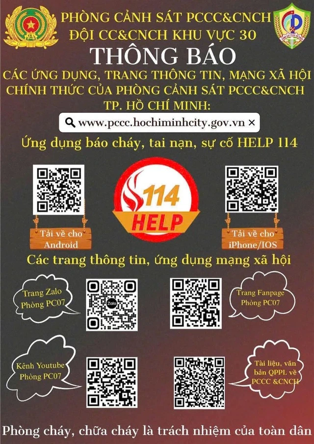 通報・救助アプリ「Help 114」のチラシ