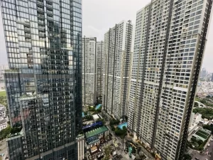 ホーチミン市内の高層マンション