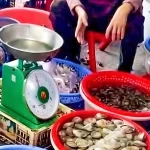 市場で使用される秤