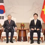 ベトナムのトー・ラム書記長と韓国の李在明大統領