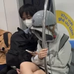 痴漢の容疑者