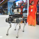 初公開された巡回警備ロボット「VSR01」