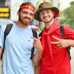 ベトナム旅行に訪れた外国人