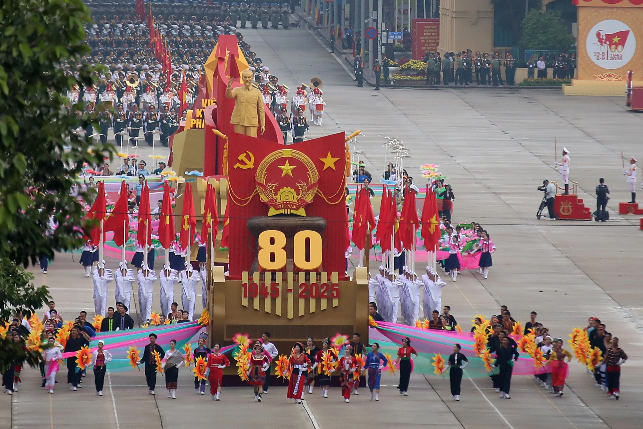 ベトナム国慶節80周年式典の様子
