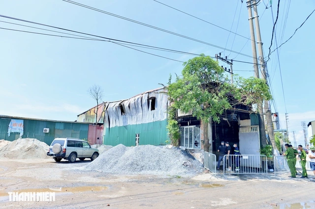 火災により4人が死亡した違法建築住居
