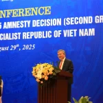 恩赦に関する大統領府の記者会見