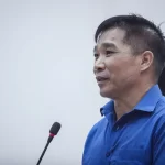裁判にかけられるビン・キエム被告