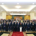 ハノイ条約調印式の様子