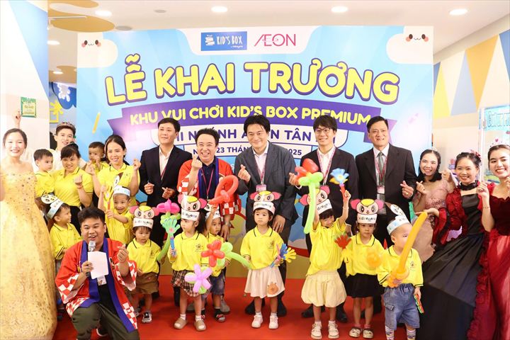 イオンファンタジーベトナムのKid's Boxオープニングセレモニー