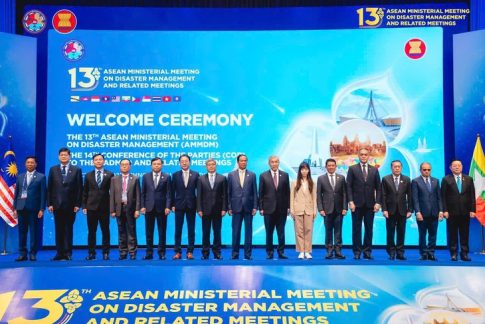 第13回ASEAN防災担当大臣会合（AMMDM）に参加した各国閣僚