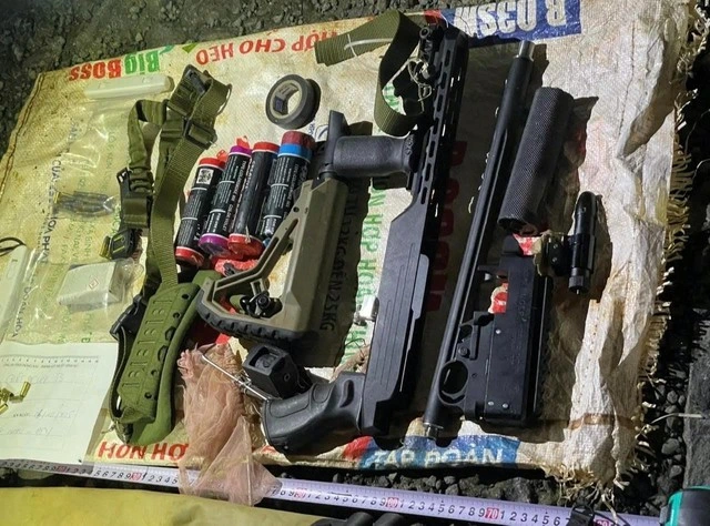 押収された銃器