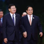 ベトナムのファン・ミン・チン首相とラオスのトーンルン・シースリット国家主席