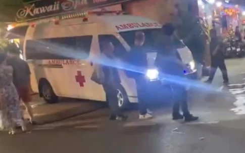 男性が死亡したスパの近くの道路