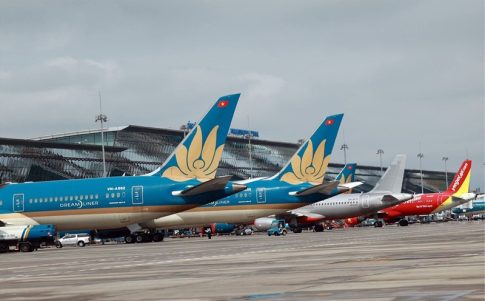 ベトナムの飛行機