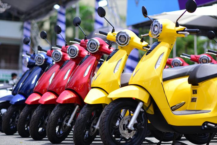 ベトナムで人気の電動バイク