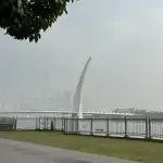 深刻な大気汚染によって霞むホーチミン市の高層ビル