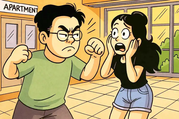 家庭内暴力のイメージ画像