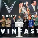 ビンファストのインドネシア工場開所式