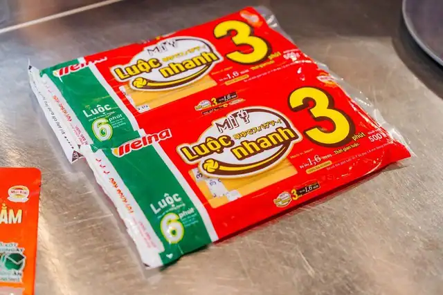 日清製粉ウェルナがベトナムで販売する乾燥スパゲッティー