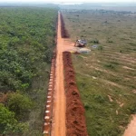 工業団地造成予定地