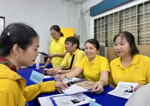 ホーチミン市で開催された就職説明会