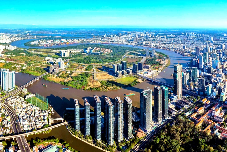 開発が進むホーチミン市