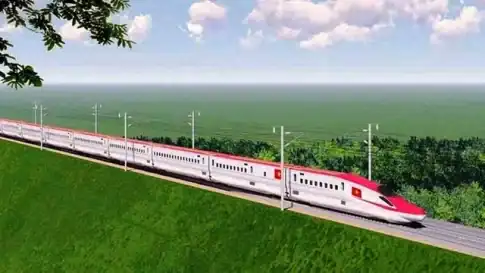 南北高速鉄道完成予想図
